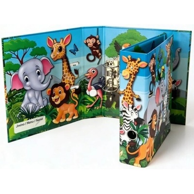 Reas-Pack Pákový pořadač A4 - 7,5 cm - ZOO - R14770