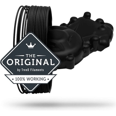 TreeD PAHP Carbon čierna 1,75mm 750g