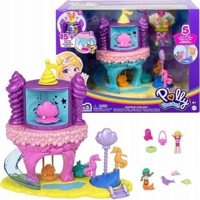 Mattel Polly Pocket Pollyville Lunapark Duhová zátoka sirén