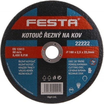Festa Kotouč řezný 180 x 2,5 mm 122222