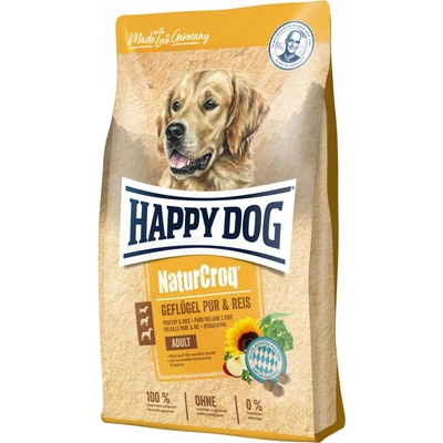 Happy Dog NaturCroq GEFLÜGEL PUR & REIS 11 kg