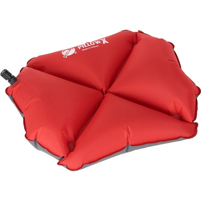 Klymit Cestovný vankúš Pillow X červená 38x28x9