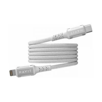 Havit CB6298 USB typu C-Lightning magnetický 1m bílý