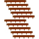 Unigardia obrubník s hroty 18,5 cm x 10 m corten 1 ks