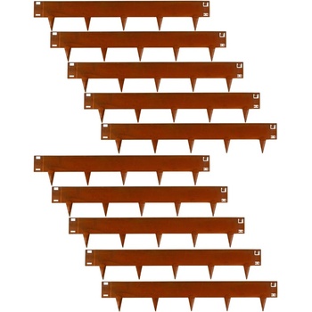Unigardia obrubník s hroty 18,5 cm x 10 m corten 1 ks