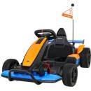 Ramiz Elektrické autíčko Go-kart McLaren Drift 2x150W MOTOR 24V10Ah BATÉRIA 2022 oranžová