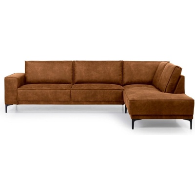 Scandic Светлокафяв ъглов диван от изкуствена кожа (десен ъгъл) Copenhagen - Scandic (14511SN 24 COGNAC)