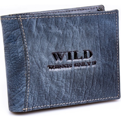 Wild pánská kožená 5453 modro šedá