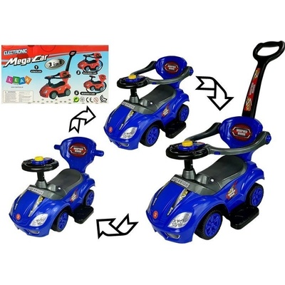LEAN Mega Car 3v1 modré