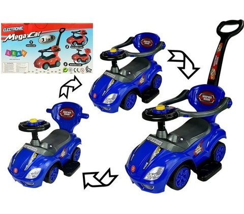 LEAN Mega Car 3v1 modré