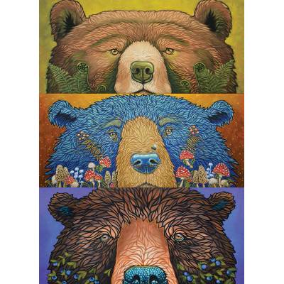 Cobble Hill - Puzzle Bear Eyes: Harvest - 500 piese