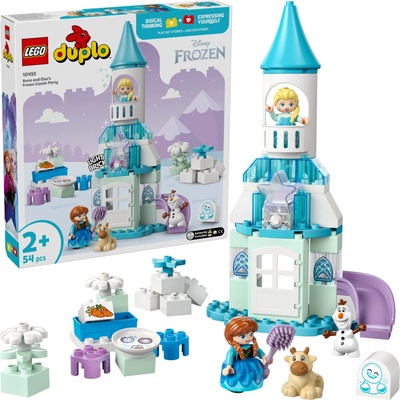 LEGO® DUPLO Disney 10455 Ľadové kráľovstvo: Anna a Elsa a oslava na hrade