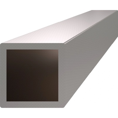 Profil 15 x 15 x 1,5 x 6000 mm, brúsená nerez AISI 304