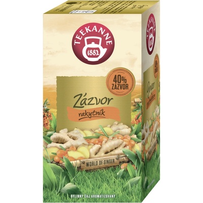 Teekanne Ginger sea buckthorn zázvor s rakytníkem 20 x 1,75 g