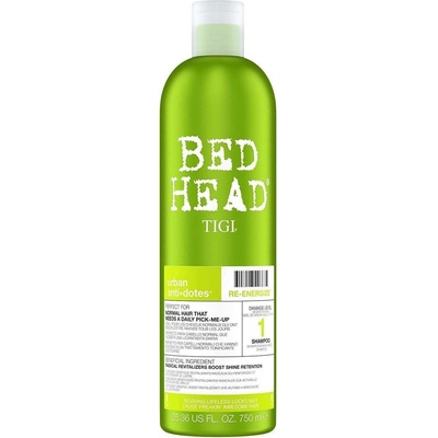 Tigi Bed Head 1 Re-Energize revitalizačný šampón na vlasy 750 ml