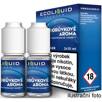 Ecoliquid Premium 2Pack Blueberry 2 x 10 ml 6 mg