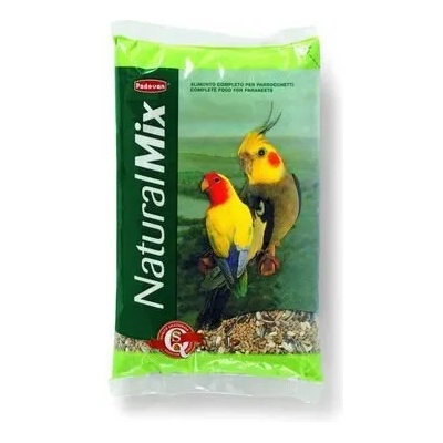 Padovan NATURALMIX за средно големи папагали 850gr