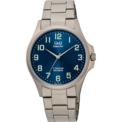 Мъжки аналогов часовник Q&Q Superior Titanium - S28A-003VY (S28A-003VY)