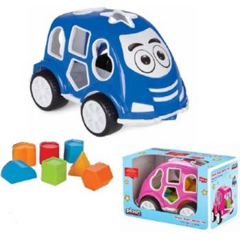 Pilsan Детски сортер Pilsan - Кола, Син (103176)