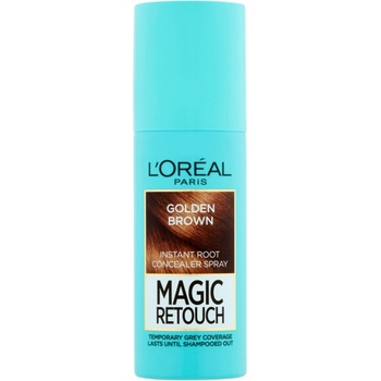 L'Oréal Magic Retouch Instant Root Concealer Spray sprej pro zakrytí odrostů Golden Brown 75 ml