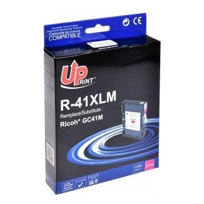 Compatible Мастило гел UPRINT GC41M, RICOH, 36ml, 2500 копия, 405763, Magenta (LF-INK-RICOH-GC41M)