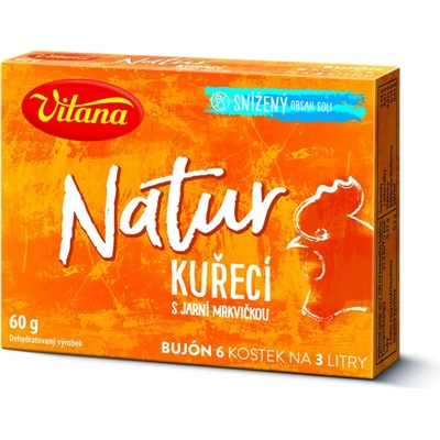 Vitana Natur Bujón kuracie 6 x 60 g