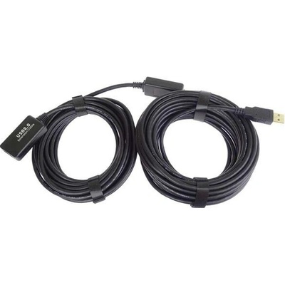 PremiumCord KU2REP20 USB 2.0 repeater a prodlužovací kabel A M-A F 20m