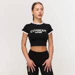 GymBeam Дамска тениска Varsity Black S
