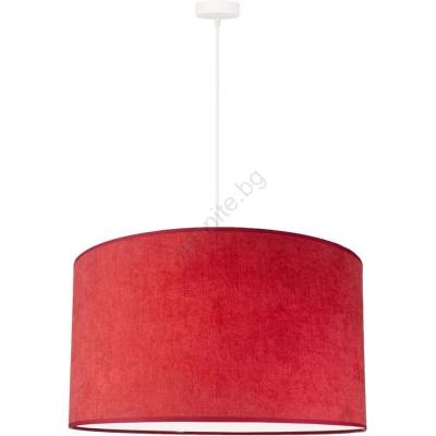 Duolla - Пендел BRISTOL 1xE27/40W/230V Ø 45 см червен (DU80634)