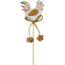 Zápich slepice, dřevo 31 cm