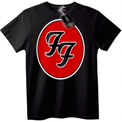 NOONEBRAND Тениска Лого FF в черно - XS, Black