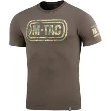 M-Tac tričko s logom krátky rukáv dark olive