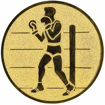 Box: Emblém Nálepka na trofej Ø 25mm zlatá