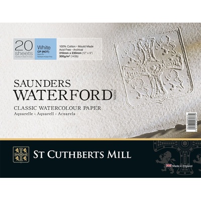 St Cuthberts Mill Saunders Waterford C. P. Скицник 20 31 x 23 cm 300 g White (T46330001011C)