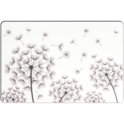 Zeller Prostírání Pampeliška plastové bílé 45x30 cm