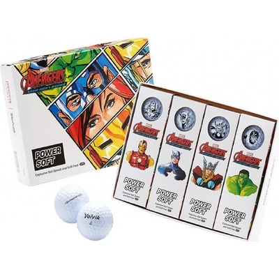Volvik Power Soft Marvel Avengers 12 ks