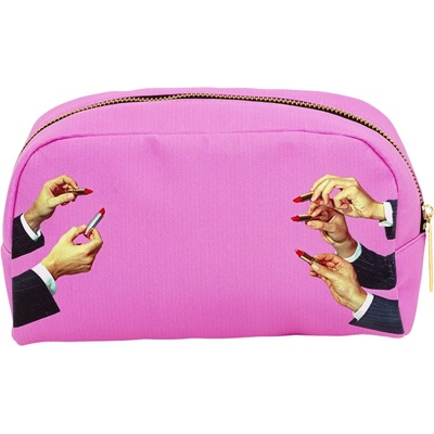 Seletti Козметична чанта TOILETPAPER LIPSTICKS 23 x 13 cм, розова, Seletti (SLT02553)