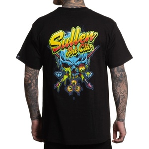 SULLEN Мъжка тениска sullen - slime badge - scm6440_bk