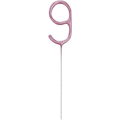 Prskavka č. 9 růžová