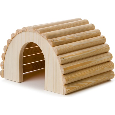 JK ANIMALS dřevěné iglú z masivu pro morčata 22 x 17 x 14 cm