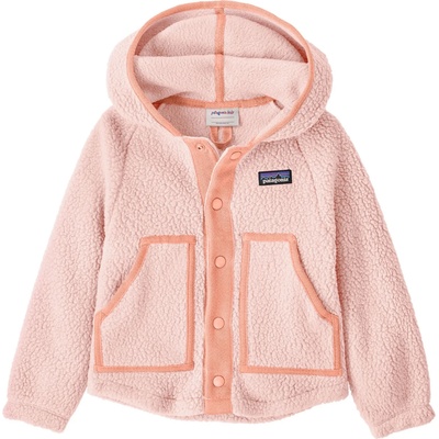 Patagonia Детско поларено яке Patagonia Kid's Baby Retro Pile Jacket Fleece jacket - Pink Frost - размер 3 Years (703-6200-0715)