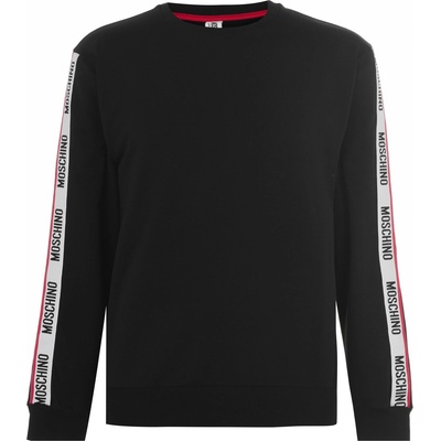 Moschino Блуза MOSCHINO Tape Sweatshirt - Black