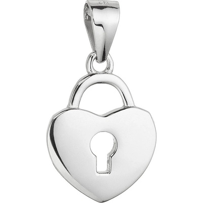 Pavona Stříbrný přívěsek zámeček srdíčko 64084