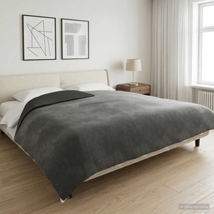 vidaXL Тежко одеяло Антрацит 200 x 225 cm 9 kg 100% Памук 205T (42044073)