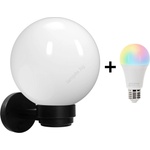 Brilagi Brilagi-LED RGBW Външно стенно осветително тяло HARBOR 1xE27/12W/230V IP33черно/бяло (LEDBG3638)