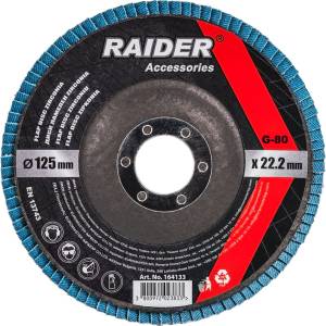 Raider Диск ламелен zirconia 125mm G-80 (0164133)