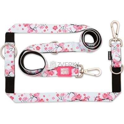 Max & Molly Dog Vodítko prepínacie Cherry Bloom