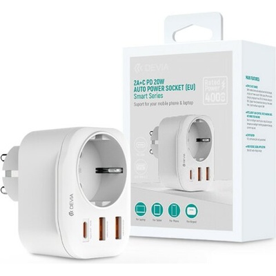 DEVIA 1 Plug + 3 USB (ST379154)