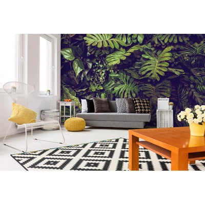 DIMEX ART Самозалепваща се флизелинова фототапета листа от монстера 375 x 250 см