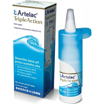 Bausch & Lomb oční kapky Artelac TripleAction 10 ml – Zboží Dáma